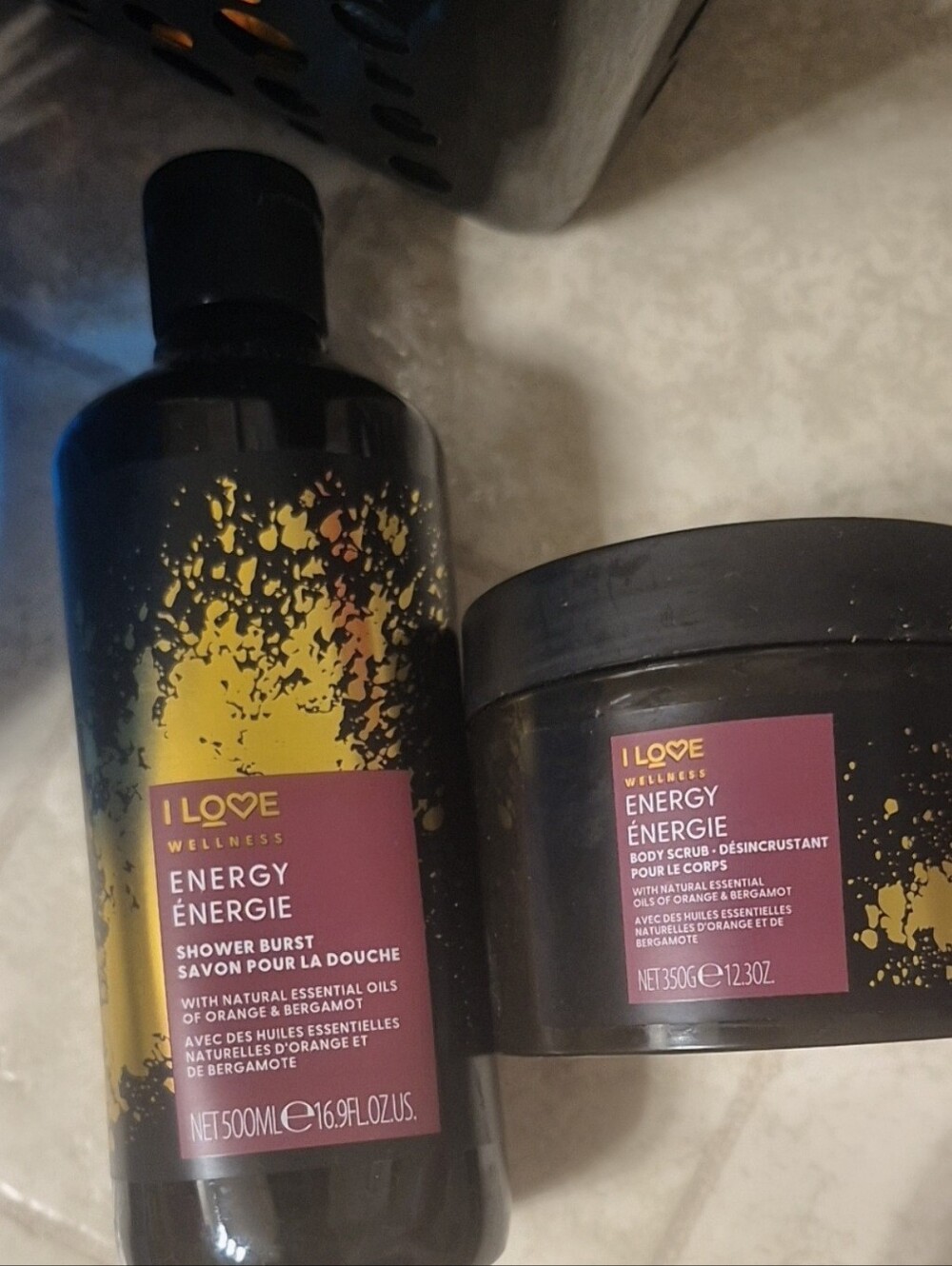 Shower Burst And Body Scrub